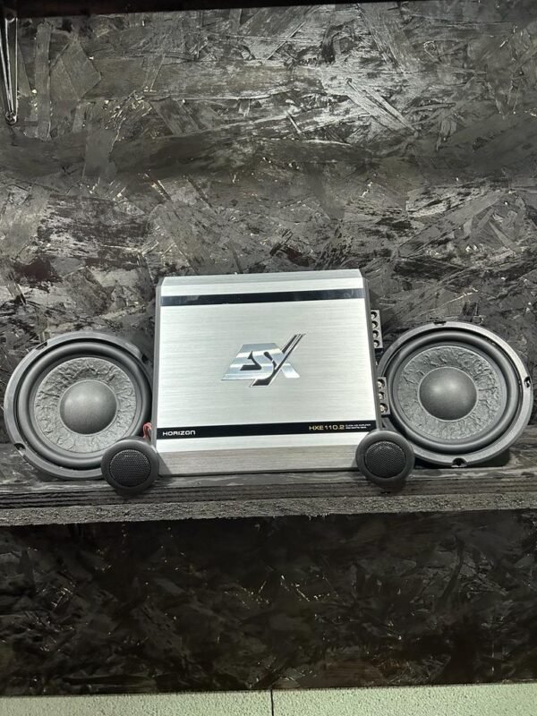ESX HXE110.2 amplificatore Serie Horizon Classe A/B a 2 canali 440 Watt max
